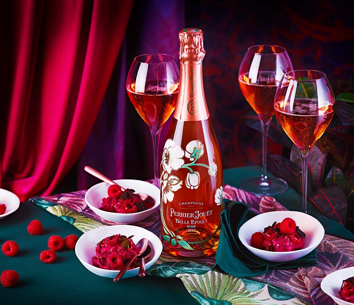 Perrier-Jouët Belle Epoque Rosé food pairings 1