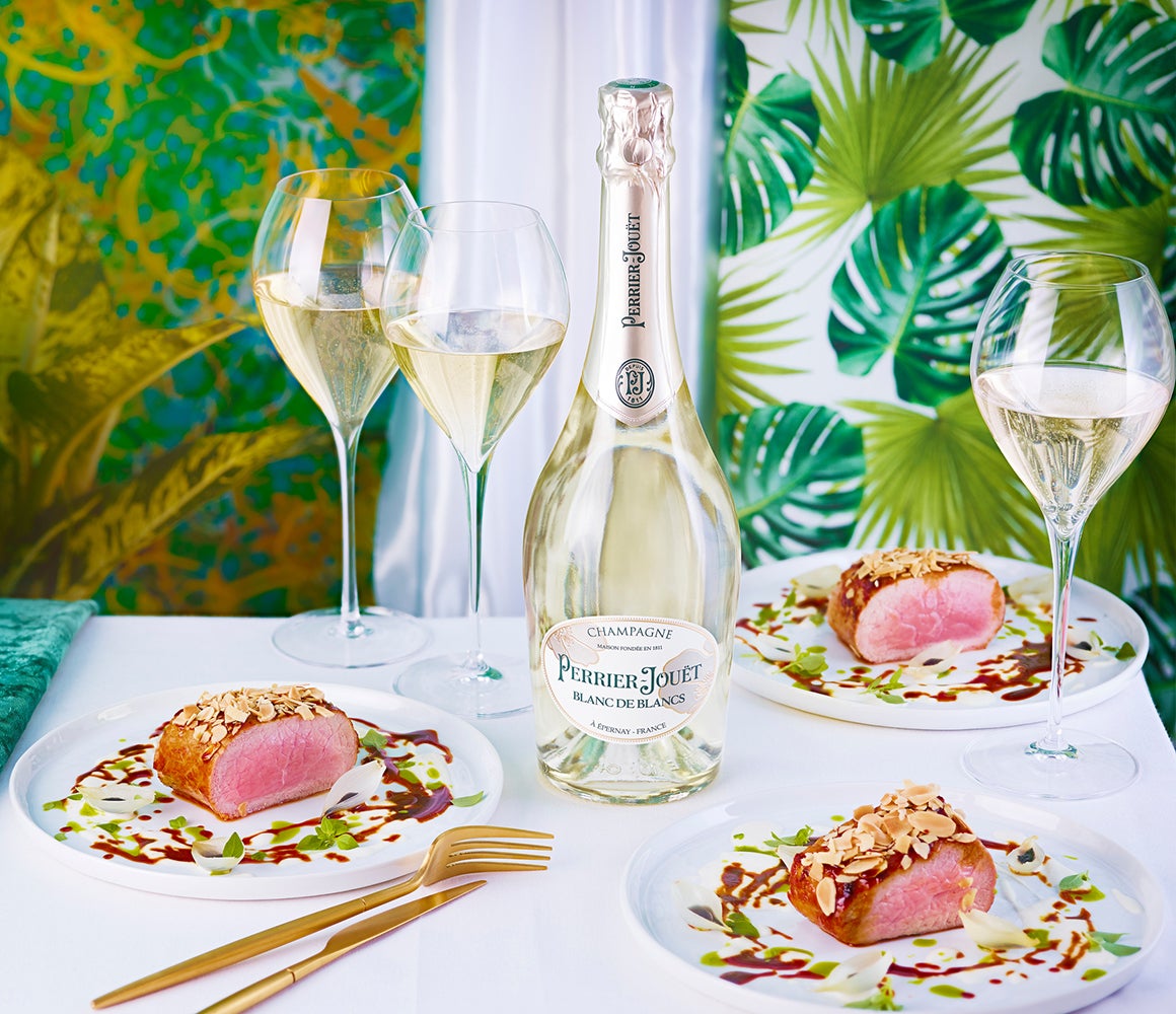 Perrier-Jouët Blanc de Blancs food pairings 5