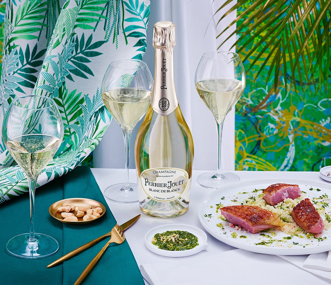 Perrier-Jouët Blanc de Blancs food pairings 4